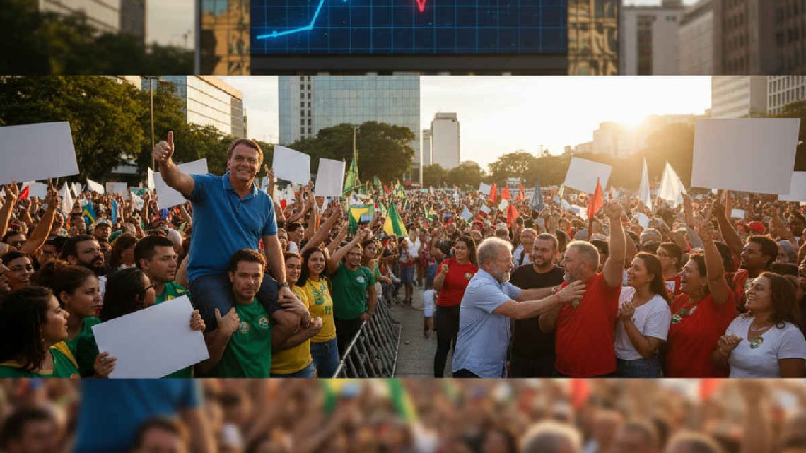 Cenário Eleitoral 2026: Flávio Bolsonaro à Frente de Lula em Possível 2º Turno