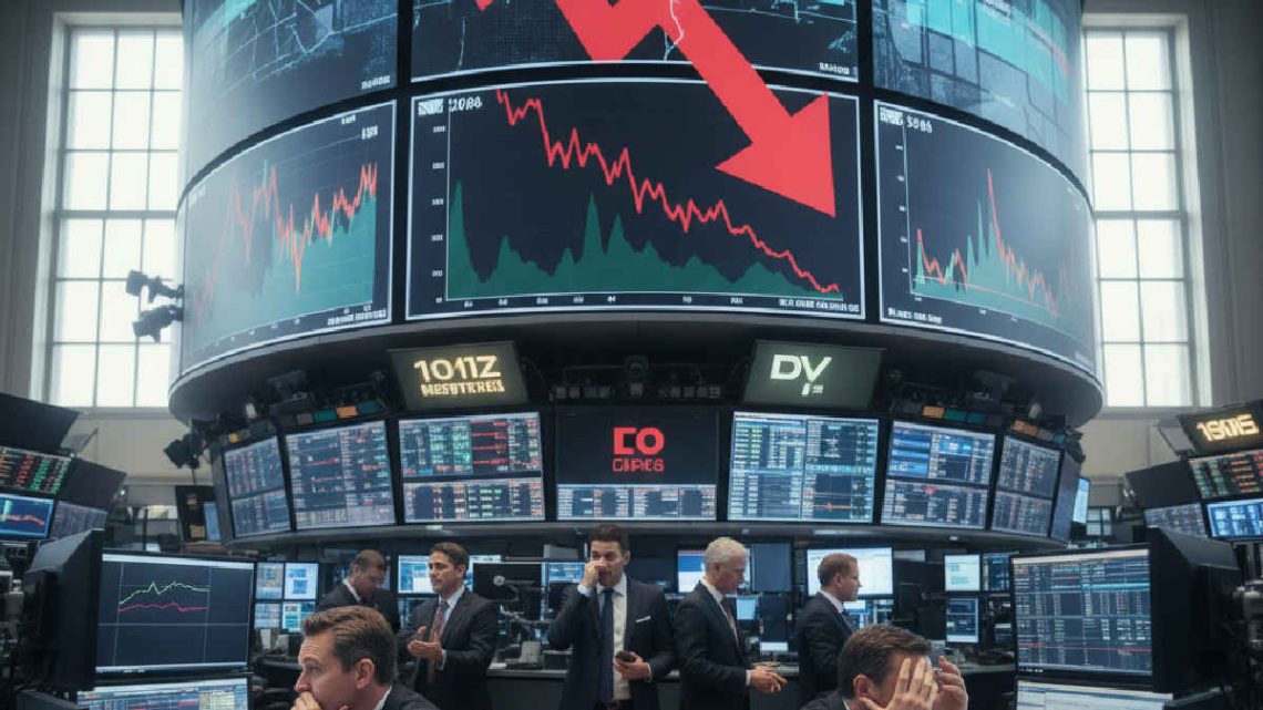 Bolsa cai 1388: 5ª maior queda do Ibovespa no Plano Real